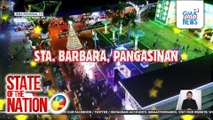 Artificial snow at mga pailaw, tampok sa Pasilew Ed Plaza sa Pangasinan | SONA