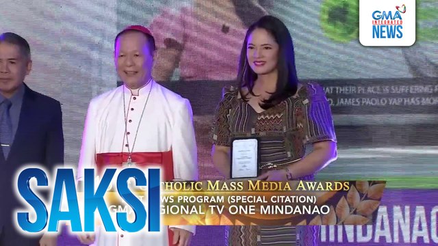 Ilang programa at coverage ng Kapuso Network, wagi sa 46th Catholic Mass Media Awards (Originaly aired on Nov. 20 2024) | Saksi