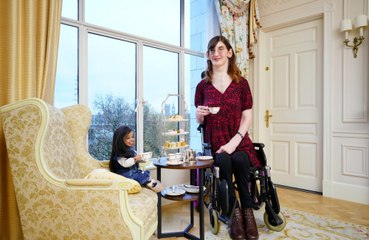 Guinness World Record's tallest and smallest woman meet in London