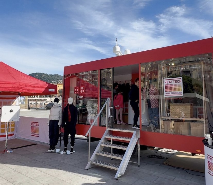Partez avec moi découvrir le Heattech Tour d'Uniqlo à Nice !