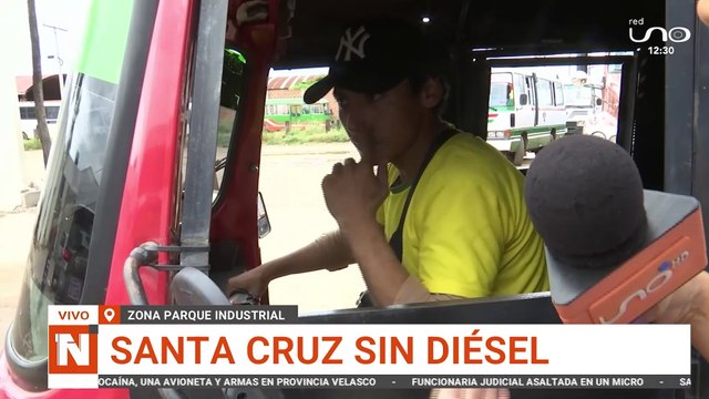 Santa Cruz es castigada con paros de micreros, carniceros y de salud.