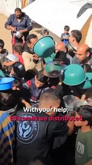 See the relief and comfort your support brings.