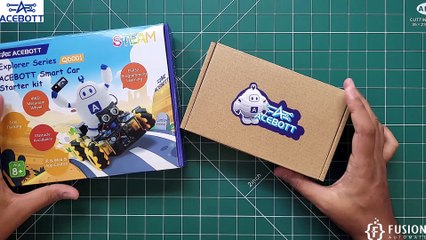 ACEBOTT Smart Car Starter Kit Tank Expansion Pack | Learning | Coding | DIY | ESP32 | QD004 |