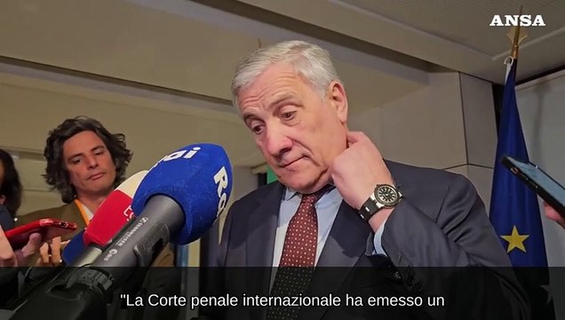 Mandato d'arresto per Netanyahu e Gallant, Tajani: Sosteniamo la Cpi, valuteremo