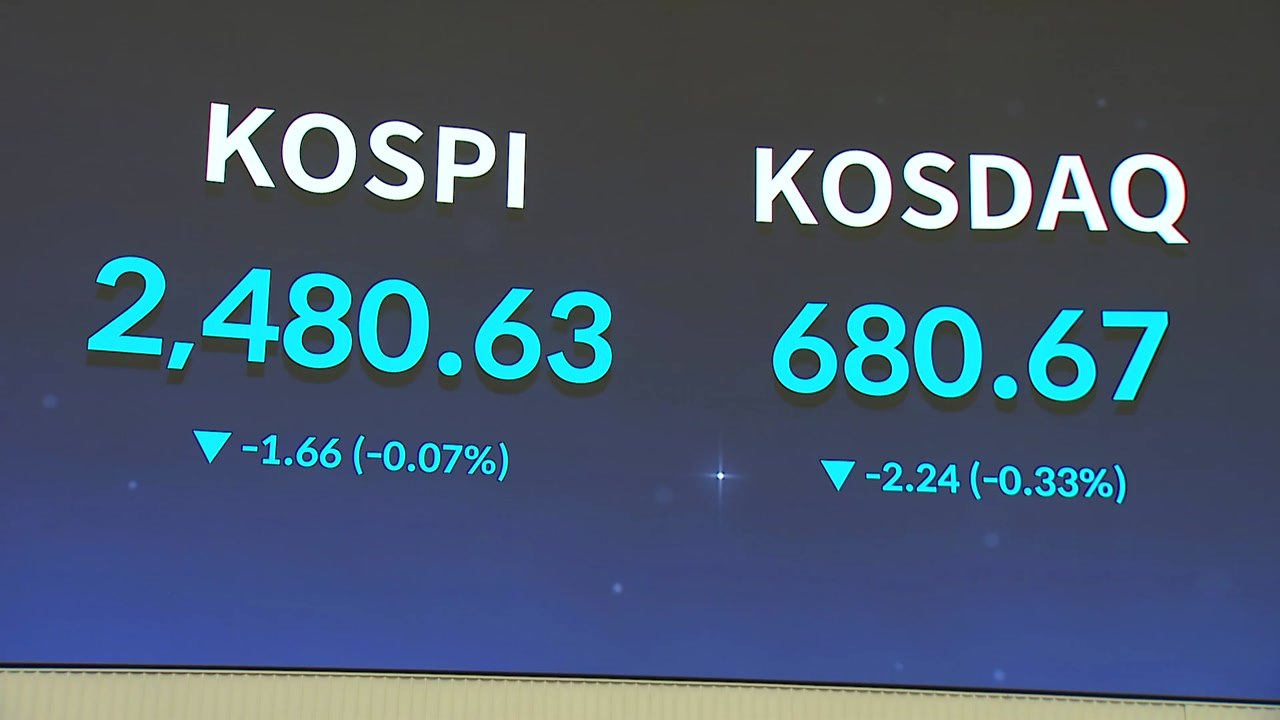 엔비디아 호실적에도 내림세...코스피도 하락 마감 / YTN