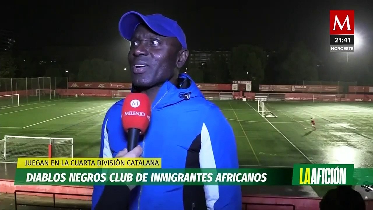 Diablos Negros de Barcelona, el equipo africano que hace soñar a jóvenes migrantes