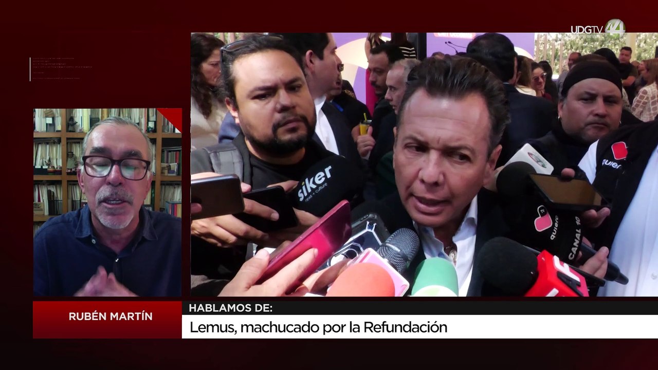 Lemus, machucado por la Refundación: Rubén Martín