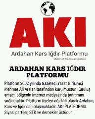 AKI - ARDAHAN KARS IĞDIR PLATFORMU