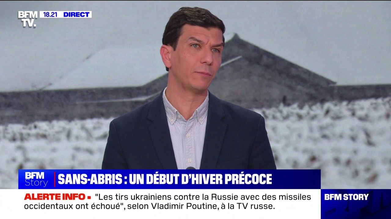 Neige/sans-abris: "Il n'y a pas assez de places" dans les hébergements d'urgence, déplore Lofti Ouanezar (directeur général d'Emmaüs solidarité)