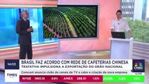 Brasil faz acordo com rede de cafeterias chinesa