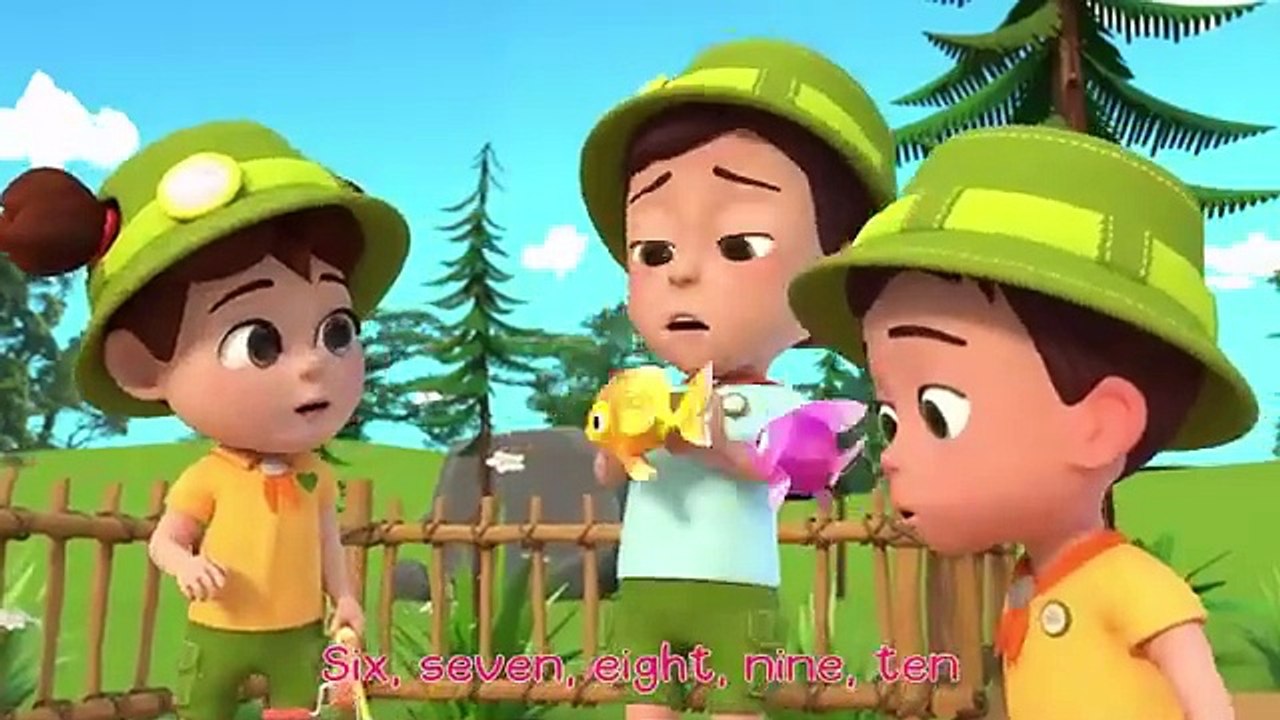 5 Little Rainbow Ducklings - New Nursery Rhymes & Simple Songs