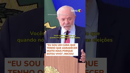 Lula fala pela 1ª vez sobre plano para matá-lo: ‘Tenho que agradecer porque estou vivo’ #shorts