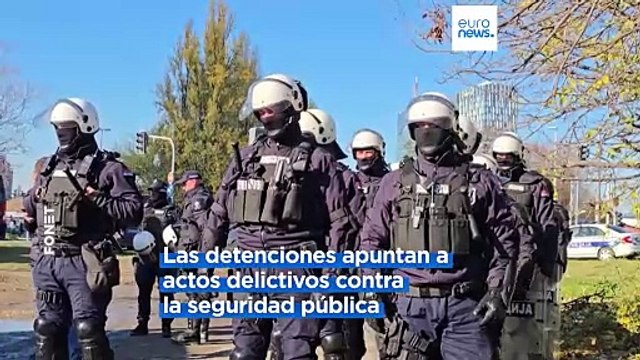 Once detenidos en Serbia por el derrumbe en una estación de tren que mató a 15 personas