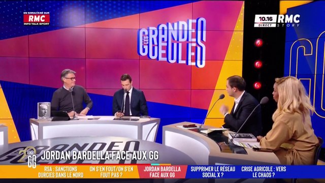 Regardez cet échange surréaliste, dont tout le monde parle, entre Jordan Bardella et Charles Consigny sur RMC : Vous me courriez derrière dans les loges pour faire des photos avec moi !
