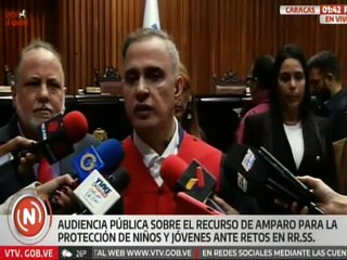 MP se adhiere a la audiencia sobre recurso de amparo para la protección de niños ante retos en redes