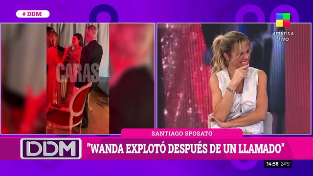 Mariana Fabbiani y su encuentro con Wanda Nara angustiada en la gala de revista Caras