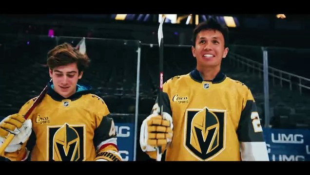 DESAFÍO DE HOCKEY SOBRE HIELO | Alex Albón vs Franco Colapinto | Vegas Golden Knights | Williams Racing
