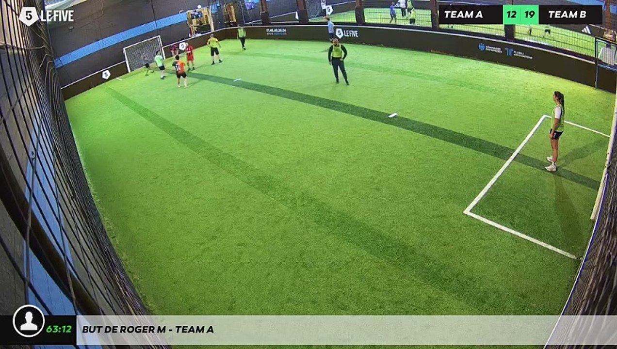 But de Roger M - Team A