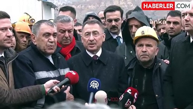 Fuat Oktay, Çayırhan Termik Santrali'nde: Ortak Bir Çözüm Geliştirilmesi Konusunda Görüşmeler Devam Ediyor