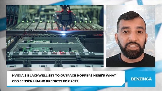 Nvidia's Blackwell Set To Outpace Hopper? Here's What CEO Jensen Huang Predicts For 2025