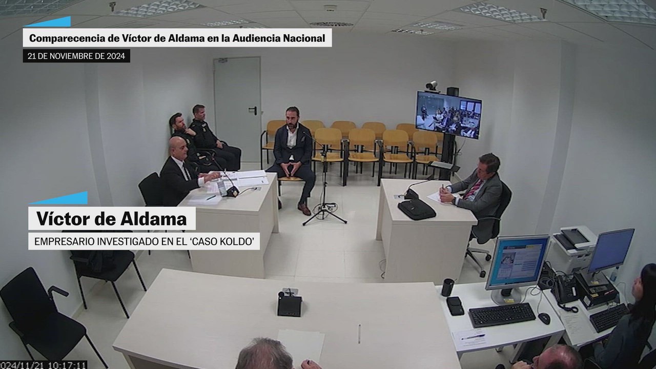 Aldama declara ante el juez