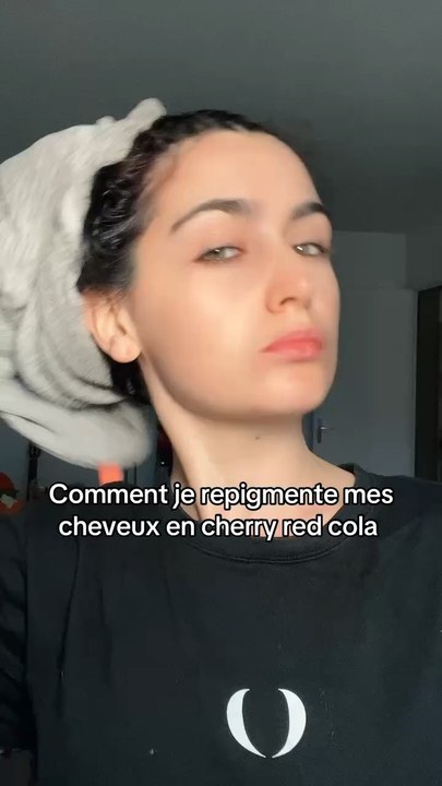 Comment je repigmente mes cheveux rouge 💋