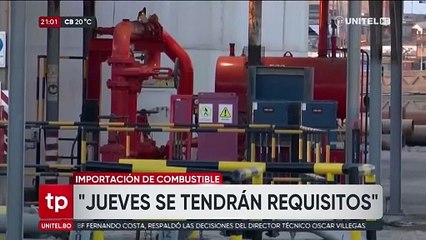 YPFB: “valor referencial” del combustible importado por el sector privado está en torno al $us 1,1