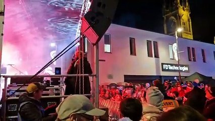 Santa Celebrates by Lighting Up Newry’s Christmas Decorations 🎄