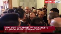 CHP lideri Özel: CHP'ye üye alımları sırasında terörist sızmasın diye istihbarat desteği istedik