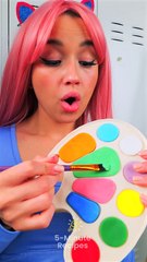 Art Class Antics 🎨😂 The Great Edible Paint Heist! #funnyhacks