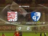 brest grenoble 25ème journée saison 07/08