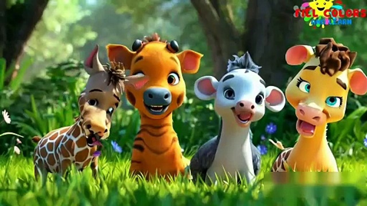 Animals and their homes | english nursery rhymes and poems for kids and babies | Cartoons for kids