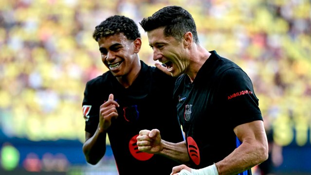 Lewandowski revela cuál fue su reacción la primera vez que vio a Lamine Yamal