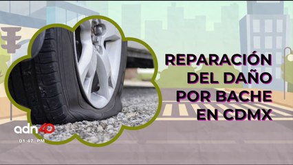 Así puedes exigir la reparación del daño por bache en CDMX