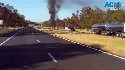 Hume Highway truck fire | The Border Mail | Friday, November 22