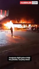 Restoranda yangın faciası: Temizlik işçici alevlerin arasında can verdi