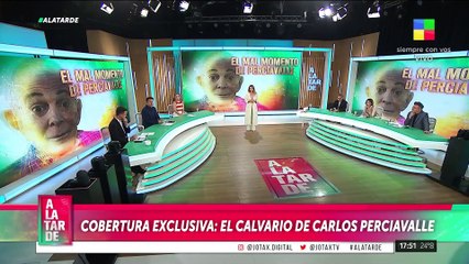 😢 La PESADILLA de Carlos Perciavalle: "No pudieron matarme porque soy muy difícil"