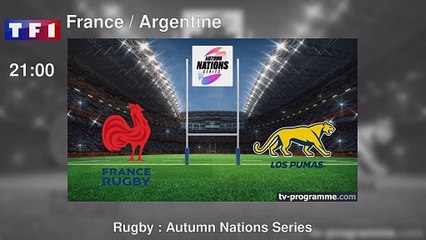 Programme SPORT soirée du Vendredi 22 novembre 2024