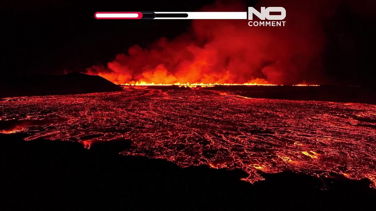 In Reykjanes wütet der Vulkan - zum 7. Mal in einem Jahr