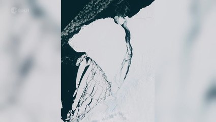 Giant Iceberg Breaks Off Antarctic Brunt