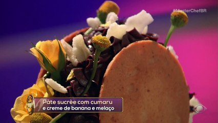Marina Sá leva a primeira bronca do MasterChef Confeitaria