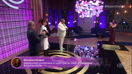 Chef Diego Lozano estreia no MasterChef Confeitaria; assista