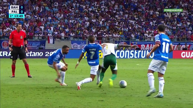 Bahia x Palmeiras (Campeonato Brasileiro 2024 34ª rodada) 1° tempo