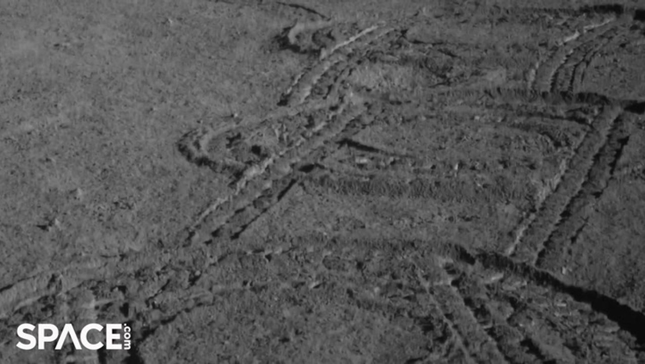 Yutu-2 Rover:  China's Chang'e-4 Mission Captures Images Of Moon's Surface