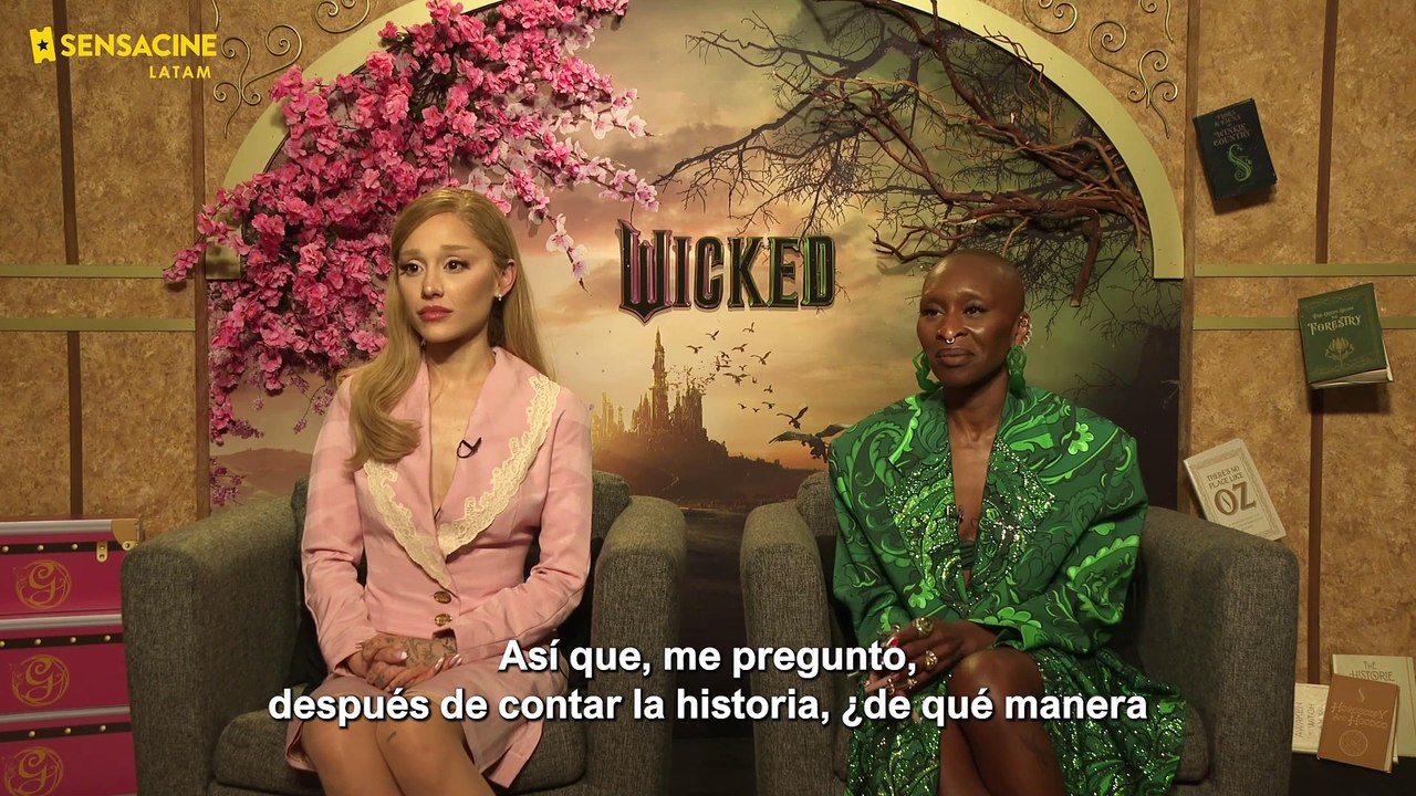 'Wicked' - Entrevista con Ariana Grande y Cynthia Erivo - Vídeo Dailymotion