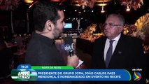 João Carlos Paes Mendonça, presidente do Grupo JCPM, é homenageado  em evento no Recife