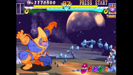 Marvel Super Heroes (ARCADE) Endings and Anita