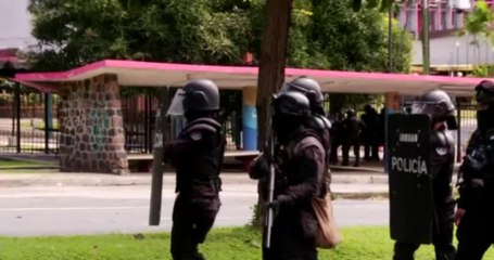 Estudiantes de la UP salen nuevamente a protestar