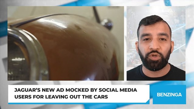 Jaguar’s New Ad Mocked By Social Media Users For Leaving Out The Cars