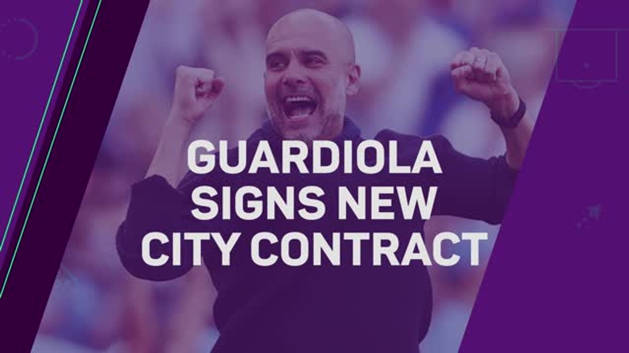 Guardiola speaks on deserving new contract, making history and feeling loved at City